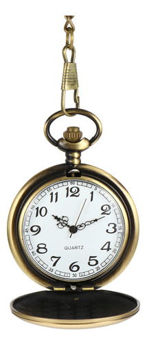 Reloj De Bolsillo Vintage Con Colgante De Cadena Para Hombre