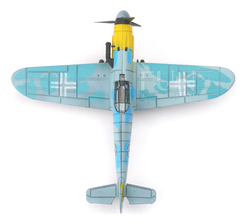 6pcs 1:48 Modelo De Caza Bf109 De La Segunda Guerra Mundial
