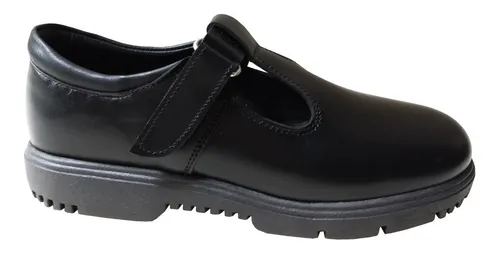 Zapato Colegial Escolar Nena Cuero 27 Al 30