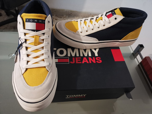 Tenis Tommy Jeans Para Hombre Talla 26.5mx Originales Nuevos