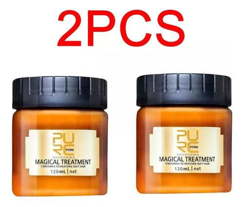 Mascarilla Capilar Pure Hair Repair Treatment, 2 Unidades