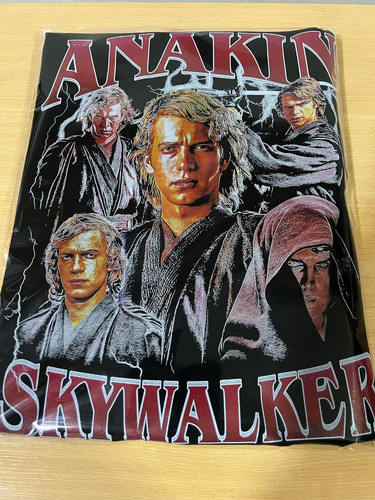 Remeras 100% Algodón Anakin Skywalker Star Wars Tematicas Kl