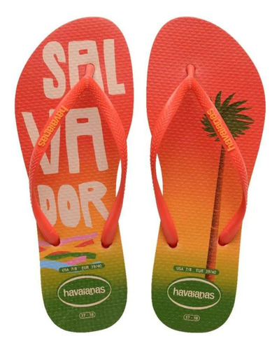 Chinelo Havaianas Lançamento 2024 Postcard Salvador Linda Nf