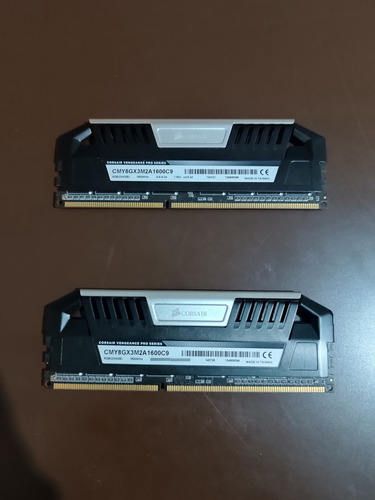 Memorias Ram Corsair Vengeance Pro Series 2x4gb Ddr3 1600mhz (Usado)