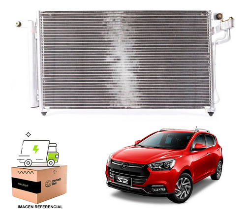 Radiador Aire Acondicionado Para Jac S2 1.5 2015 2021