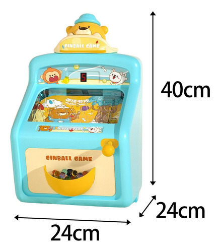 Máquina De Pinball Electrónica, Juego De Pinball De Azul