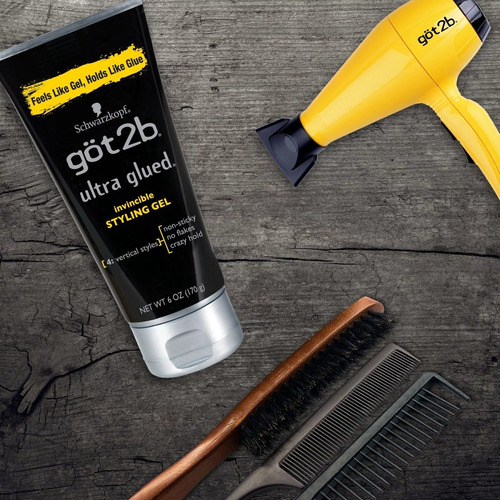 Schwarzkopf Got2b Ultra Glued 170 G Gel Para Cabelos 170g