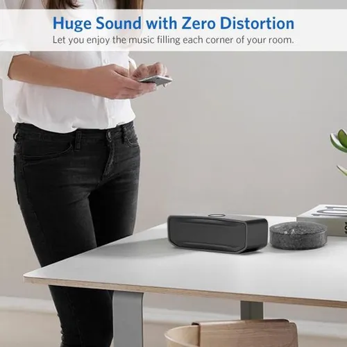 Fiodio Altavoz Bluetooth Portátil, Sonido Estéreo Hd