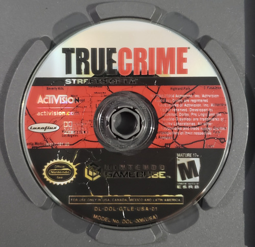 True Crime - Streets Of La - Game Cube (Usado)