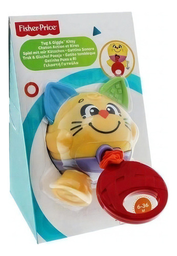 Sonajero De Animalitos Con Vibrador Fisher Price Bebe G8899 Color Azul