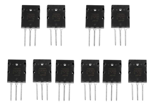 Par Pieza Transistor Componente Electronico Alta Potencia