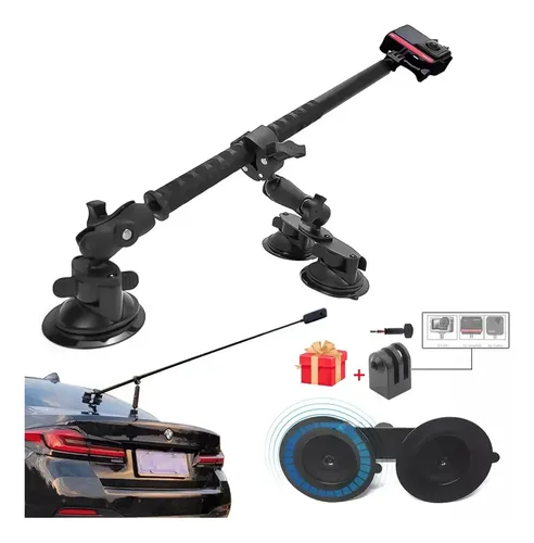 Supporto Elettrico A Ventosa Insta360 – Forte, Stabile E Dura Fino A 120 Ore Per Riprese Epiche In Auto