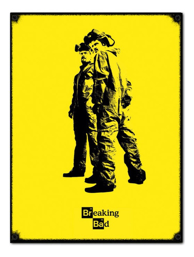 #812 - Cuadro Vintage / Breaking Bad Poster Serie No Chapa