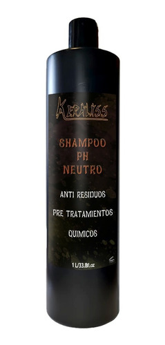 Shampoo Anti Residuos Y Ph Neutro, 1 Litro El Mejor