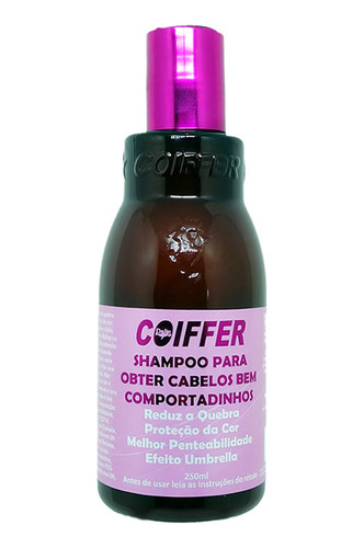 Coiffer Shampoo Para Obter Cabelos Bem Comportado 250ml