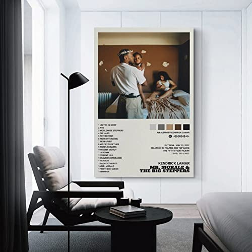 Póster De Kendrick Lamar, Portada Del Álbum Mr. Moral...