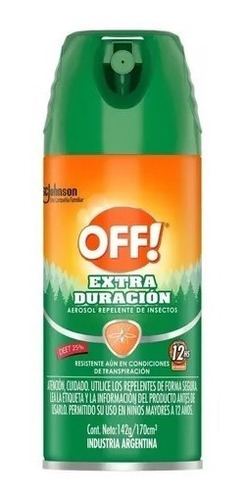 Repelente Aerosol Extra Duración, 170 Ml Envio A Todo Chile