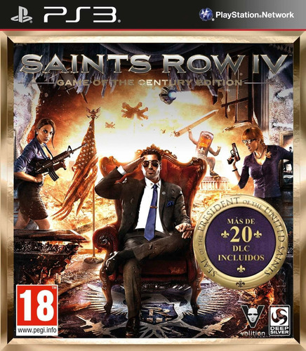 Saints Row Iv National Treasure Edition ~ Ps3 Español 