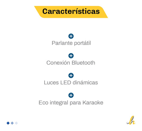 Imagen 2 de 10 de Parlante Portátil Smartlife Partybox Sl-pb112030 Lh