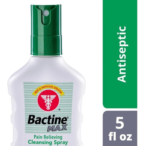 Bactine Max Pain Relieving Cleansing Para Herida Y Tatuajes
