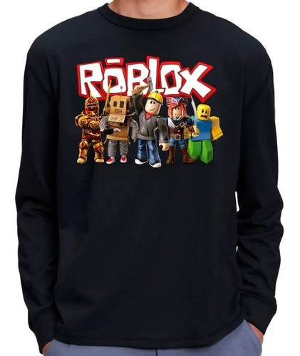  Remera Camiseta Algodón Manga Larga Roblox 