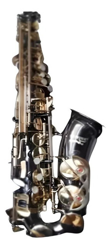 Saxofón Alto Etinger Negro Sa-250