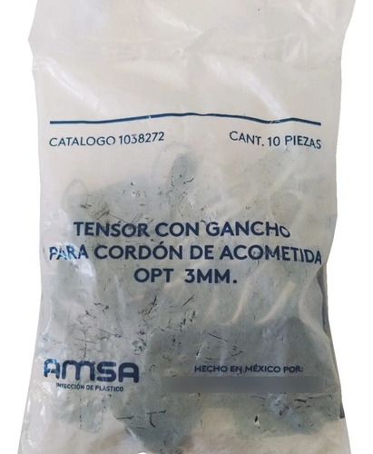 Tensor Con Gancho Para Cordon De Acometida