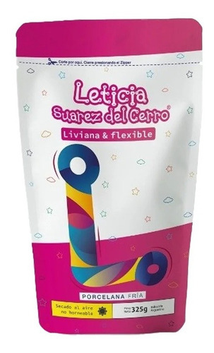 Porcelana Fria Leticia Suarez Color Blanco X 325 Grs