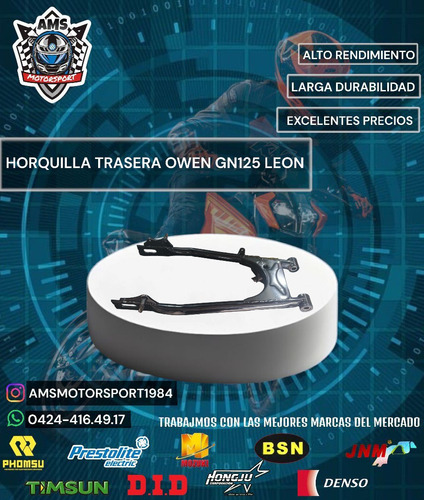 Horquilla Trasera Owen Gn125 Leon