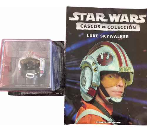 Cascos De Colección Star Wars Luke Skywalker Y Revista