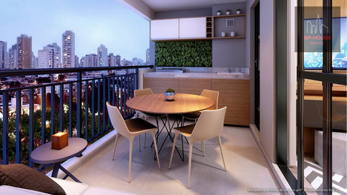 Imagem 4 de 16 de Apartamento À Venda Com 2 Dormitórios, Sendo 1 Suíte Em Pompeia Próximo Ao Shopping Bourbon - Tc1855