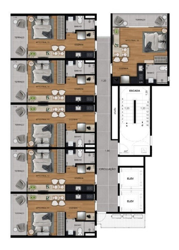 Imagem 23 de 30 de Loft - 0000738 - 70338642