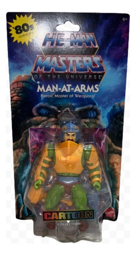 Masters Of The Universe Cartoon Collection Man At Arms Figur