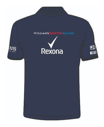 Chomba Estampada F1 Williams Mercedes 2018 Xxxxl