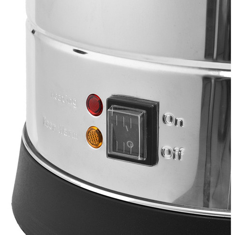 Imagen 2 de 5 de Cafetera De Filtro Sikla Ci-09 - 8.7lts./60 Pocillos Color Plateado
