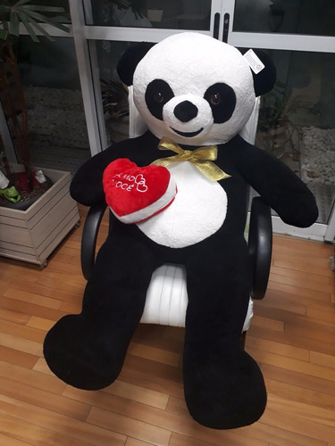 Urso Panda Gigante 1,2 Mts Pelúcia Super Presente Namorada