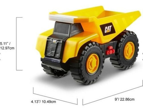 Set De Arena Cat Tough Machines 5 Piezas