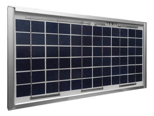 Panel Solar 7watts Solartec Para Cargar Baterías 12v