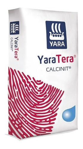 Calcinit Yara Nitrato De Calcio Nutrientes Hidroponía 25kg