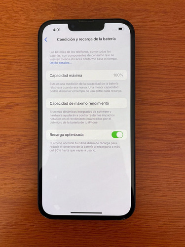 iPhone 13 128gb Azul Medianoche Bateria 100% Desbloqueado (Usado)