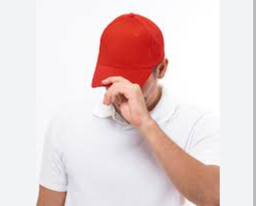 Gorras Rojas Blancas Campaña Electoral Acrílicas Gran Mayor