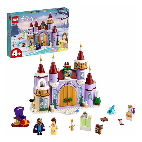 Lego Disney Celebracao De Inverno No Castelo Da Bela 43180