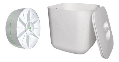 Mini Lavadora Portátil Con Turbina Giratoria Usb Y Lavavajil