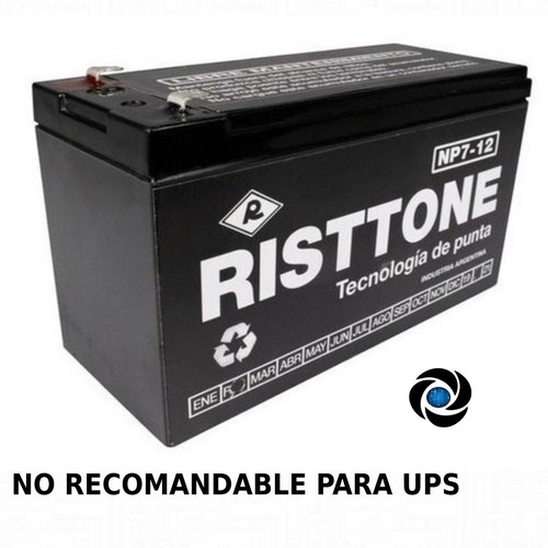 Imagen 4 de 6 de Batería 12v 7amp Gel Recargable Para Alarma Cerco Electrico