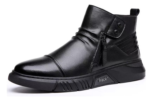 Hombres Zapatos Casual Cuero Chelsea Botas De Tobillo 2024