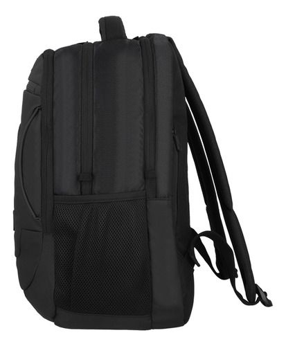 Mochila Xtrem Gamma 5xt Azul 35l Color Negro Diseño De La Tela Liso