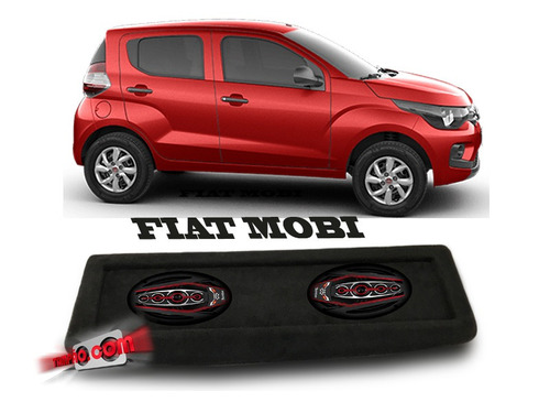 Tampao Bagagito Fiat Mobi Para Auto Falantes 6x9 Som