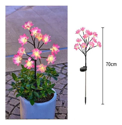Lámparas Solares Led Para Jardín, Flores Y Césped, 3 Unidade