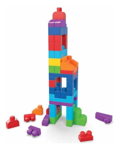 Mega Bloques Kit De Construccion Gigantes 80 Pzs