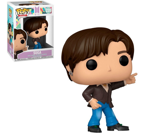 Funko Pop Rocks Bts 220 Suga Dynamite Original